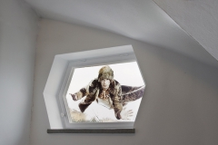 Pictoglas i Hammarby Sjöstad